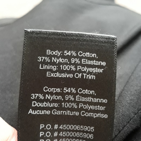 Aritzia Babaton black blazer 3/4 sleeves - Picture 8 of 9